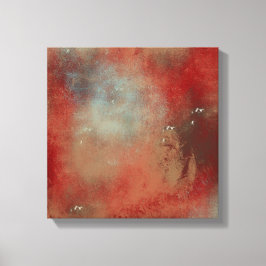 Abstrakt Red Gold Blue Art Leinwanddruck