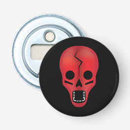 Abstrakt Red Skull Flaschenöffner