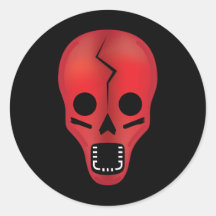 Abstrakt Red Skull