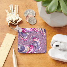 Abstrakt rosa Lila Fraktal