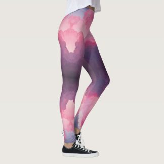 Abstrakt rosa Lila grau laufende Joggen Pants Leggings