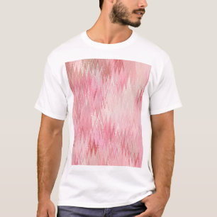 Abstrakt-rosa-Mosaikbild T-Shirt