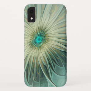 Abstrakt Sage Green Fantasy Blume Fraktal Kunst Case-Mate iPhone Hülle