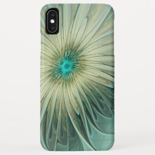 Abstrakt Sage Green Fantasy Blume Fraktal Kunst Case-Mate iPhone Hülle