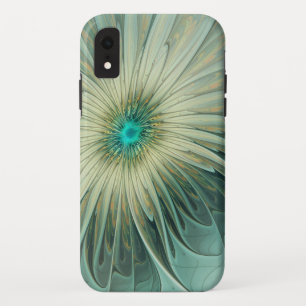 Abstrakt Sage Green Fantasy Blume Fraktal Kunst Case-Mate iPhone Hülle