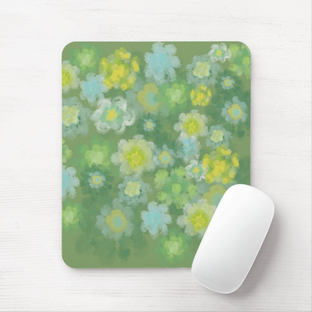 Abstrakt salzige Aquarellmalerei Mousepad (Mit Mouse)