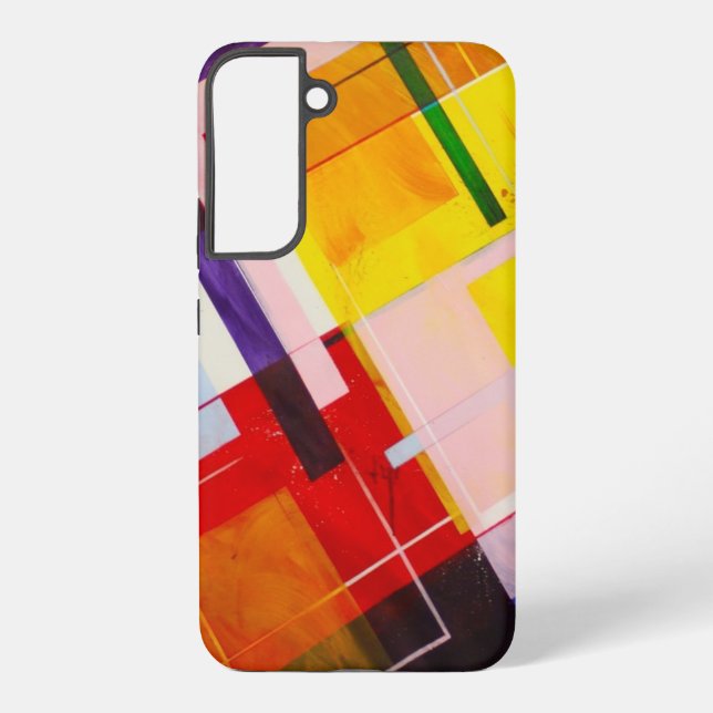 Abstrakt Samsung Galaxy Hülle (Rückseite)