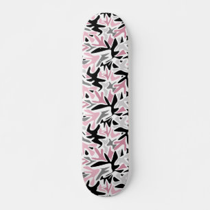 Abstrakt, schwarz und rosa, Jugend, Moderne Skateboard