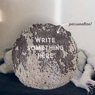 Abstrakt, schwarz und weiß (geknackte Wand) Rundes Kissen