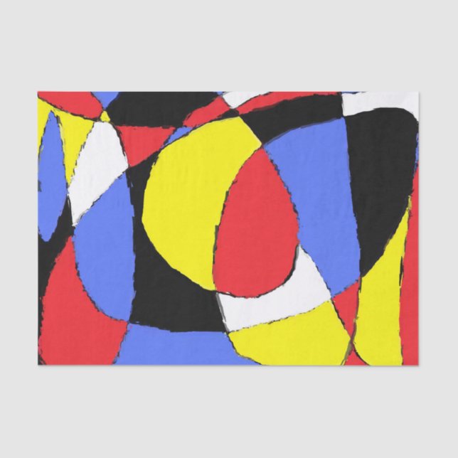 Abstrakt Seidenpapier (Vorderseite)