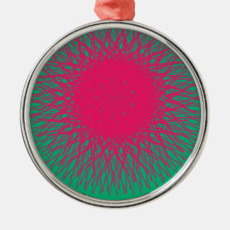 abstrakt silbernes ornament