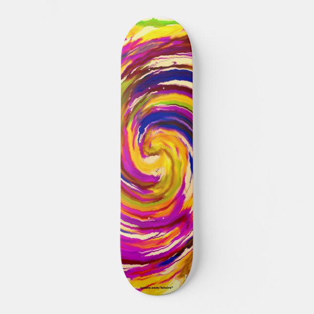Abstrakt Skateboard (Vorderseite)