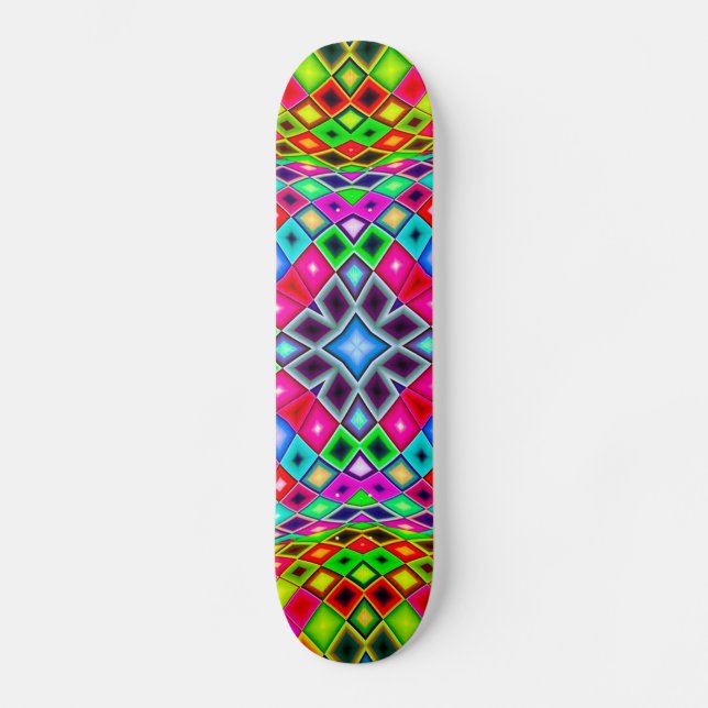 Abstrakt Skateboard (Vorderseite)