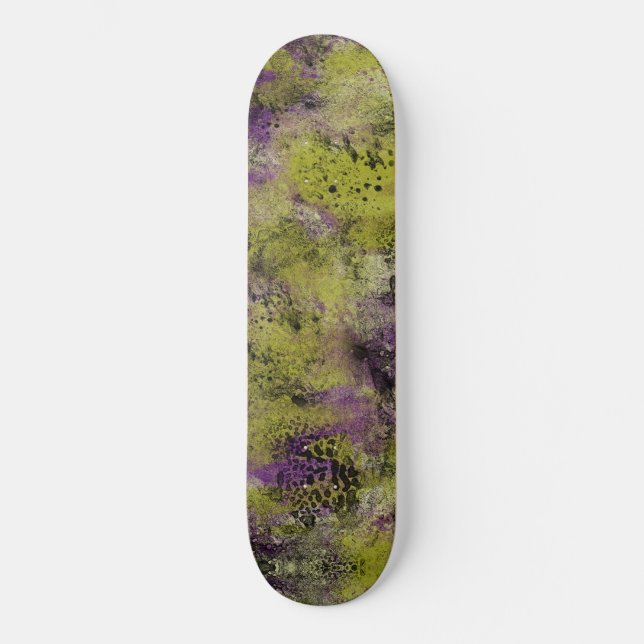 Abstrakt Skateboard (Vorderseite)