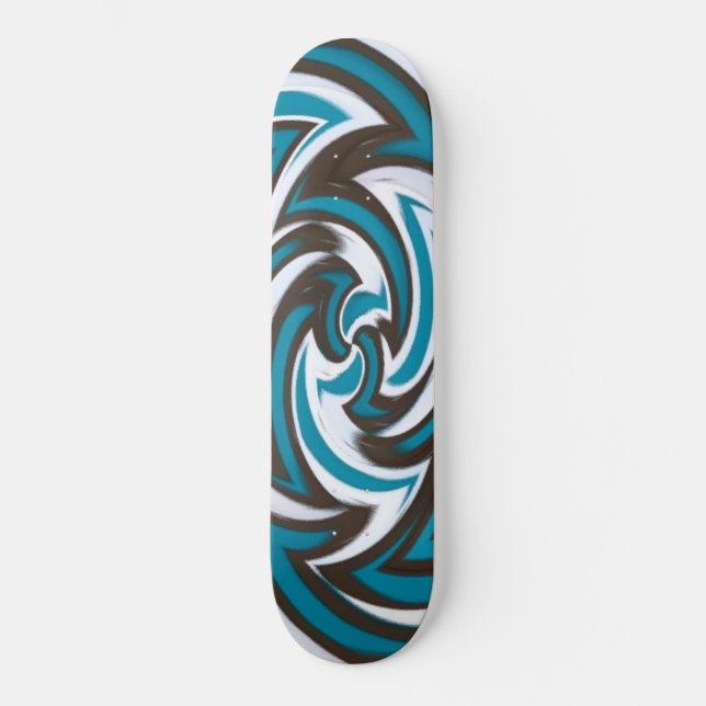 Abstrakt Skateboard (Vorderseite)