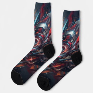 Abstrakt Socken