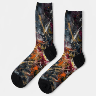 Abstrakt socken