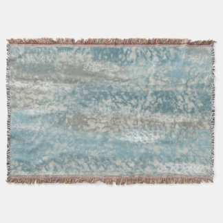 Abstrakt Soft Hues Grau Aquamarin Decke