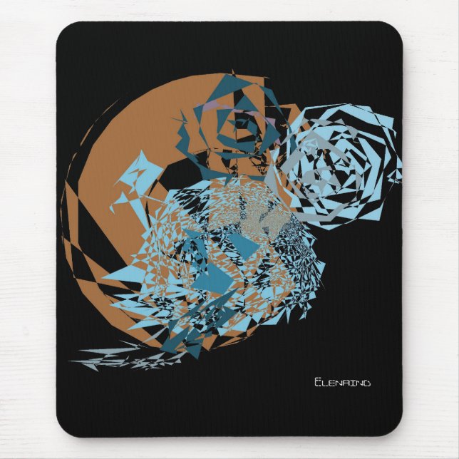 Abstrakt Space World Mousepad (Vorne)