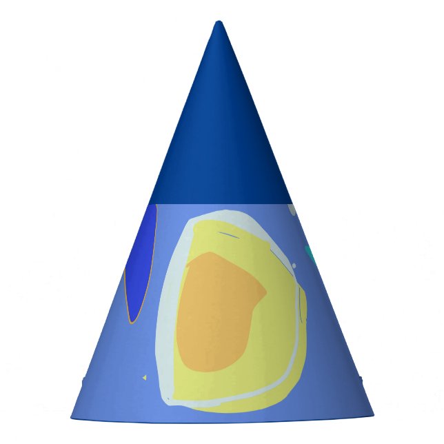 Abstrakt spielerisch partyhütchen (Vorderseite)