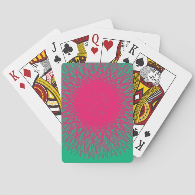 abstrakt spielkarten (Rückseite)