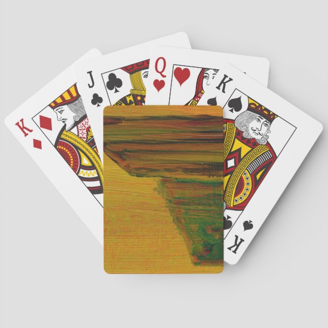 Abstrakt Spielkarten Design Pier (Rückseite)
