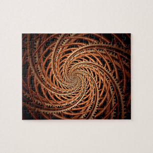 Abstrakt - Spirale - Mentale Achterbahn Puzzle