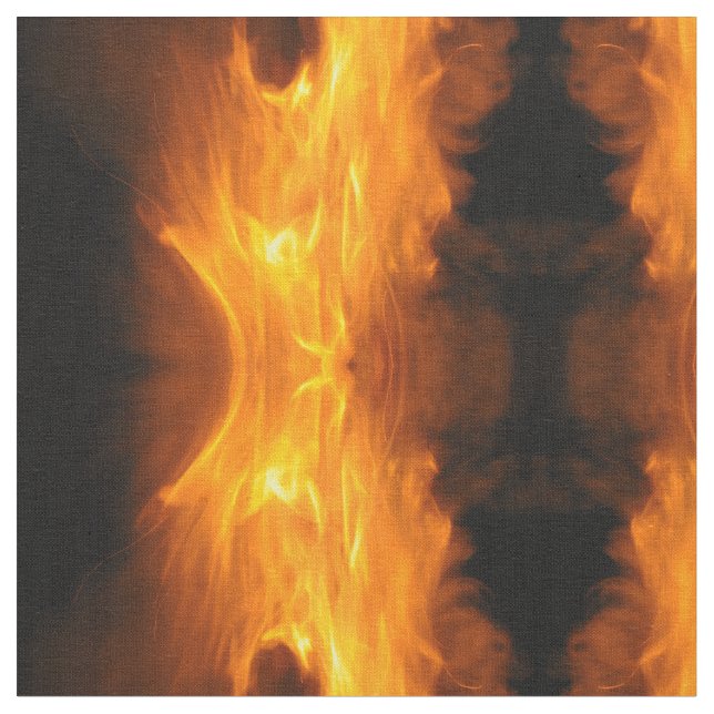 Abstrakt steigende Flammen Stoff (Nahaufnahme)