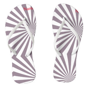 Abstrakt Sternexplosion Thunder_Cove Flip Flops