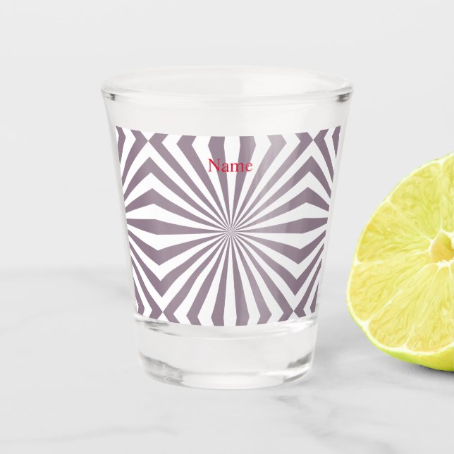 Abstrakt Sternexplosion Thunder_Cove Schnapsglas (Vorderseite)