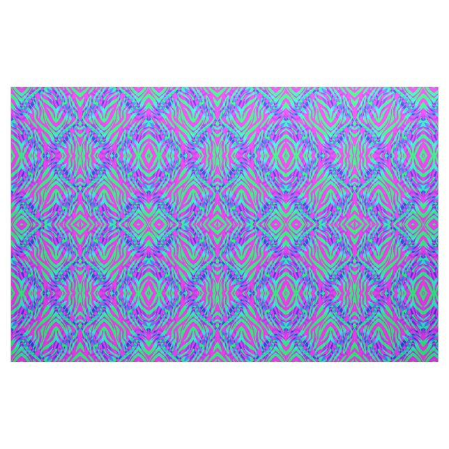Abstrakt Stoff (Fat Quarter (45,7 x 55,9 cm))