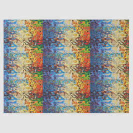 Abstrakt strukturiertes Muster Seidenpapier