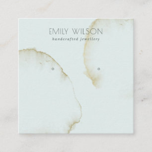 ABSTRAKT STUDIERENDES ANMELDUNGSLOGO FÜR EINE GEWA QUADRATISCHE VISITENKARTE