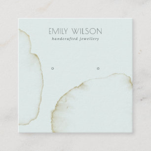 ABSTRAKT STUDIERENDES ANMELDUNGSLOGO FÜR EINE GEWA QUADRATISCHE VISITENKARTE