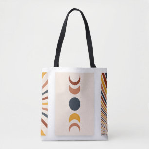 Abstrakt Sun Moon Boho Posters