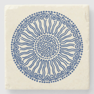 Abstrakt Sun Stone Untersetzer