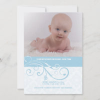 Abstrakt Swirl Foto Geburtserklärung