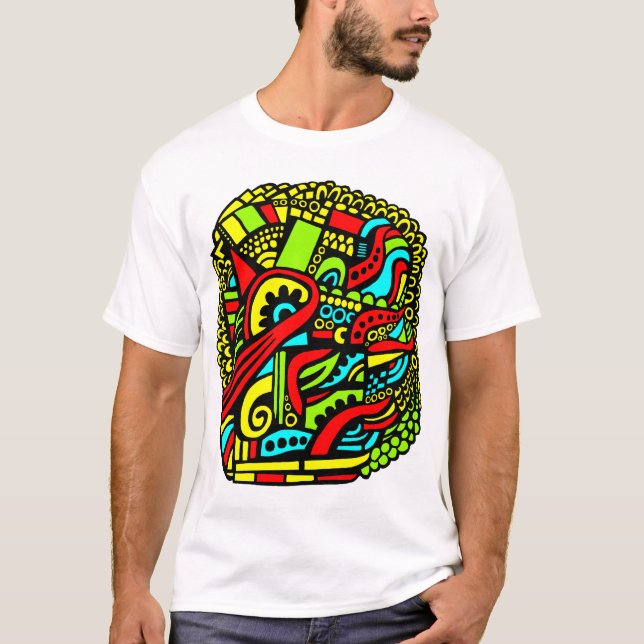 Abstrakt T-Shirt (Vorderseite)