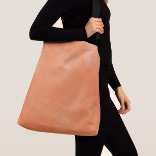 Abstrakt Terracotta Orange Gradient Tragetaschen Mit Langen Trägern