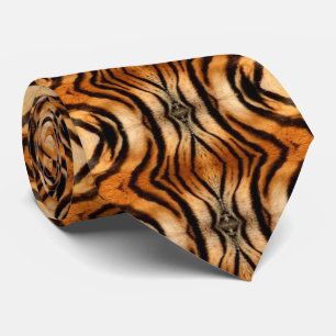 Abstrakt Tiger Hide Mens Neck Tie Krawatte