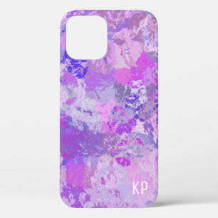 Abstrakt Trendy Camouflage Rosa Lila Blau Case-Mate iPhone Hülle
