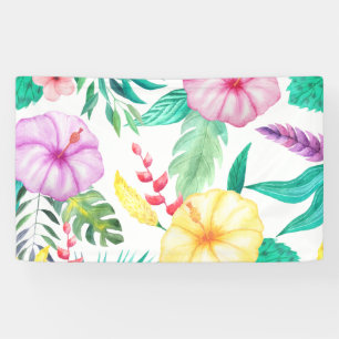 Abstrakt tropisch banner