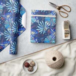 Abstrakt tropisch. geschenkpapier