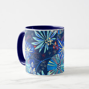Abstrakt tropisch tasse