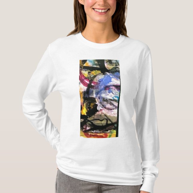 Abstrakt Unicorn Glump Jeff Hankamer Artjunkhaus T-Shirt (Vorderseite)