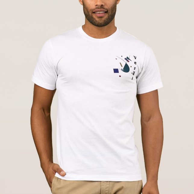 Abstrakt Verdi T - Shirt (Vorderseite)