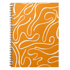 Abstrakt Vibes Pattern Notizblock