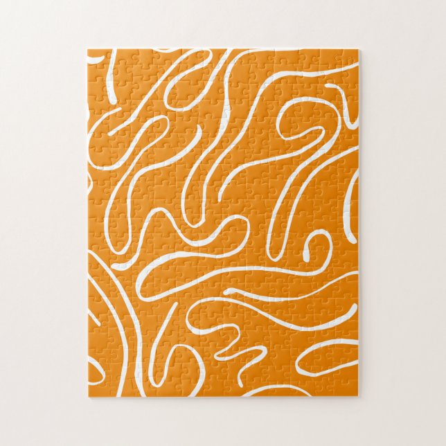 Abstrakt Vibes Pattern Puzzle (Vertikal)