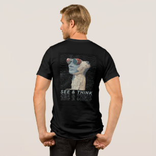 Abstrakt Visionär Thinke Tri-Blend Shirt
