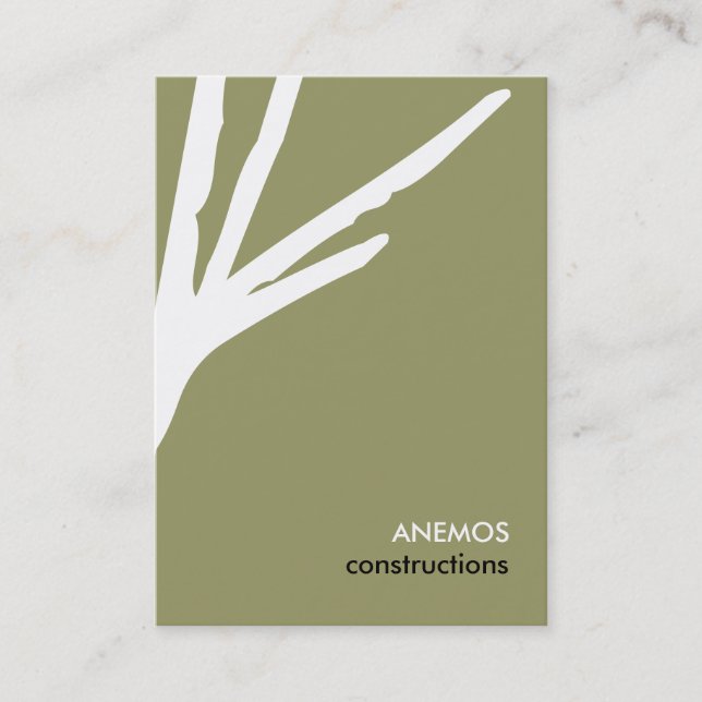 abstrakt visitenkarte (Vorderseite)